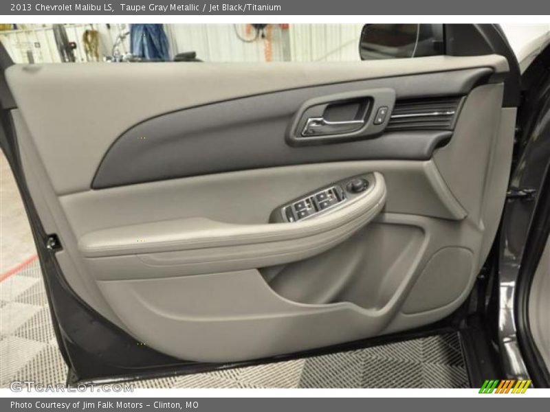 Taupe Gray Metallic / Jet Black/Titanium 2013 Chevrolet Malibu LS