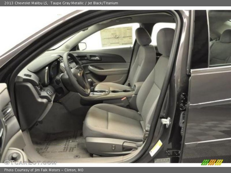 Taupe Gray Metallic / Jet Black/Titanium 2013 Chevrolet Malibu LS