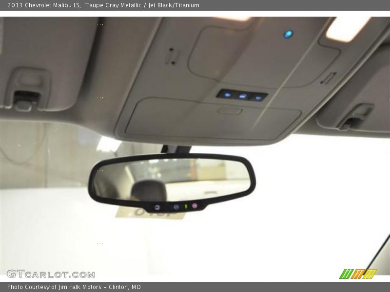 Taupe Gray Metallic / Jet Black/Titanium 2013 Chevrolet Malibu LS