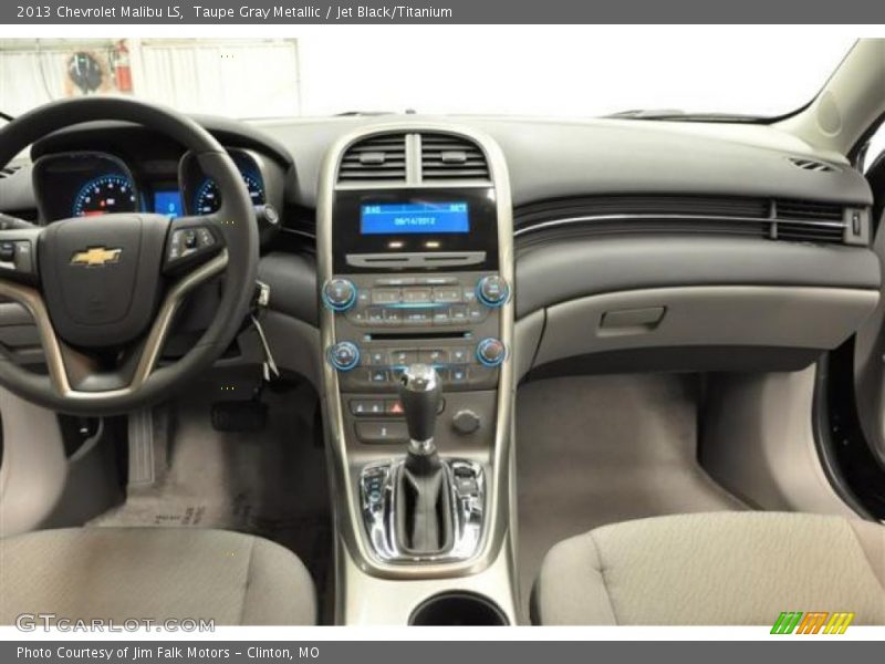 Taupe Gray Metallic / Jet Black/Titanium 2013 Chevrolet Malibu LS