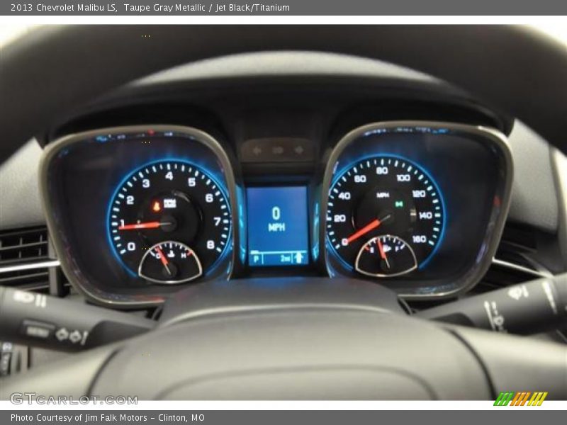 Taupe Gray Metallic / Jet Black/Titanium 2013 Chevrolet Malibu LS