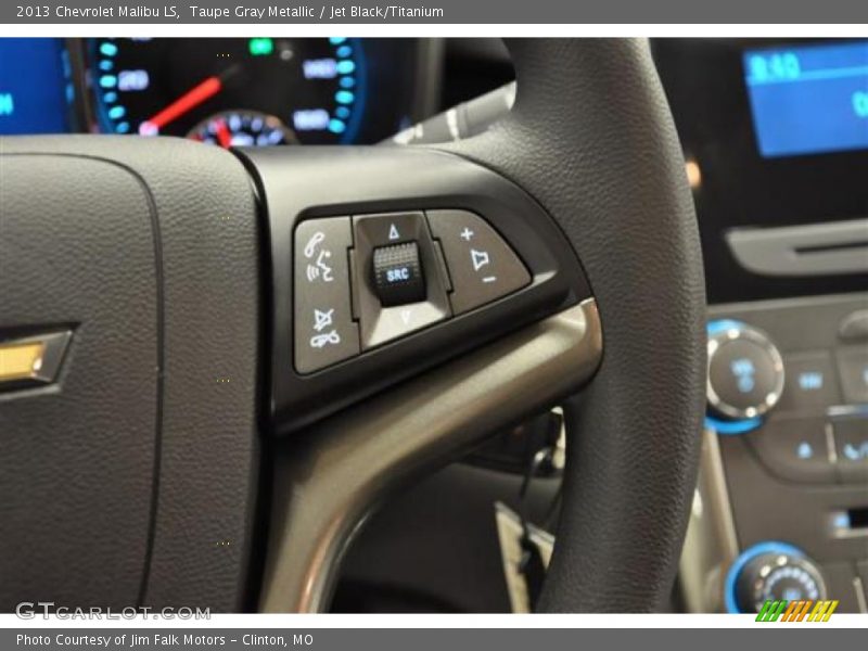 Taupe Gray Metallic / Jet Black/Titanium 2013 Chevrolet Malibu LS