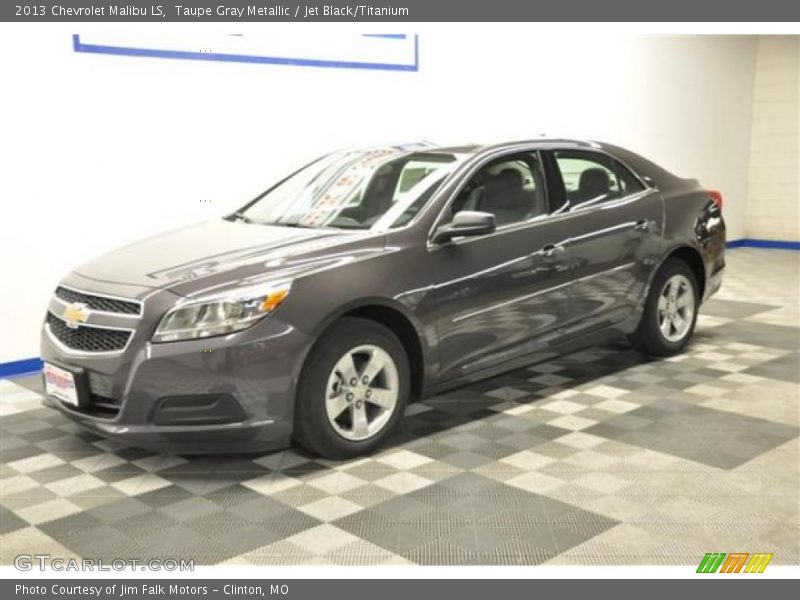 Taupe Gray Metallic / Jet Black/Titanium 2013 Chevrolet Malibu LS