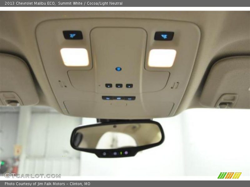Summit White / Cocoa/Light Neutral 2013 Chevrolet Malibu ECO