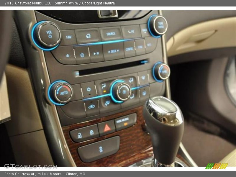 Summit White / Cocoa/Light Neutral 2013 Chevrolet Malibu ECO