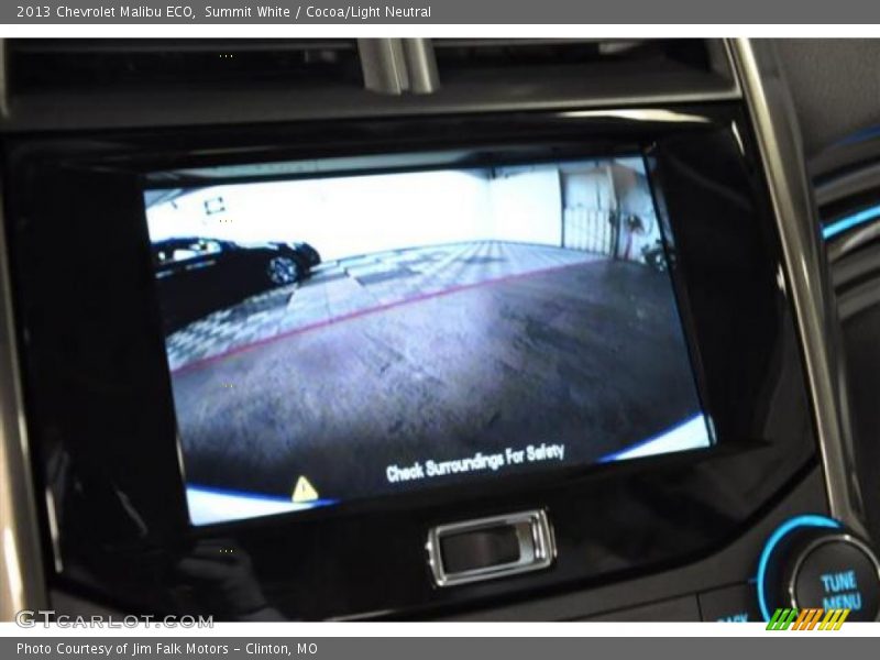 Summit White / Cocoa/Light Neutral 2013 Chevrolet Malibu ECO