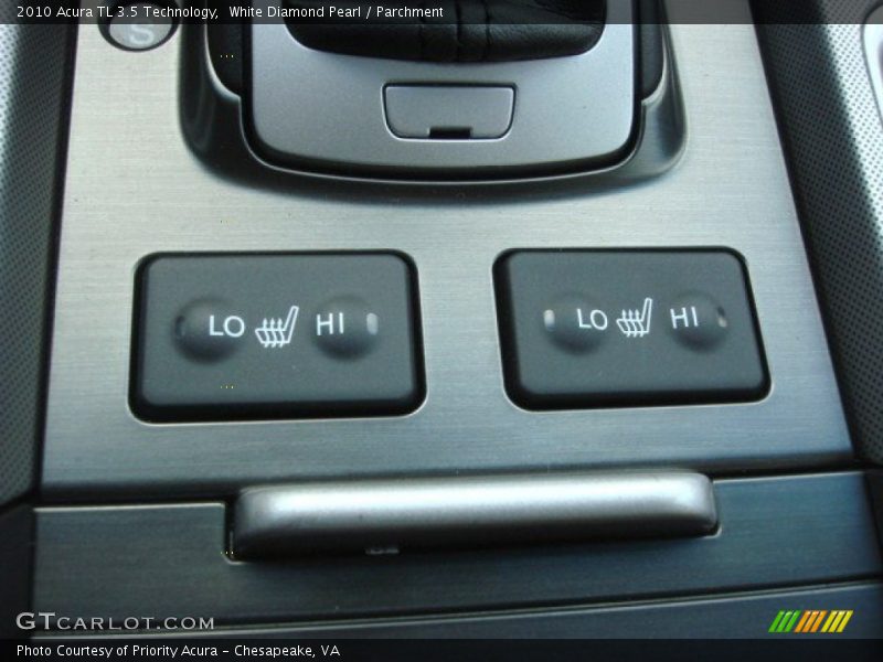 White Diamond Pearl / Parchment 2010 Acura TL 3.5 Technology