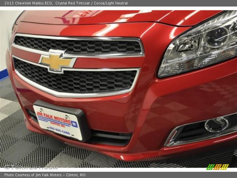 Crystal Red Tintcoat / Cocoa/Light Neutral 2013 Chevrolet Malibu ECO