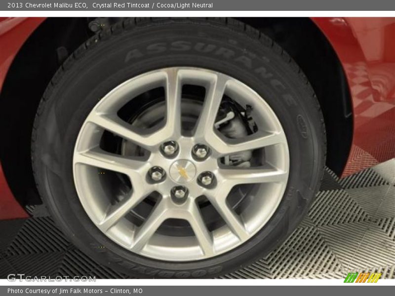 Crystal Red Tintcoat / Cocoa/Light Neutral 2013 Chevrolet Malibu ECO