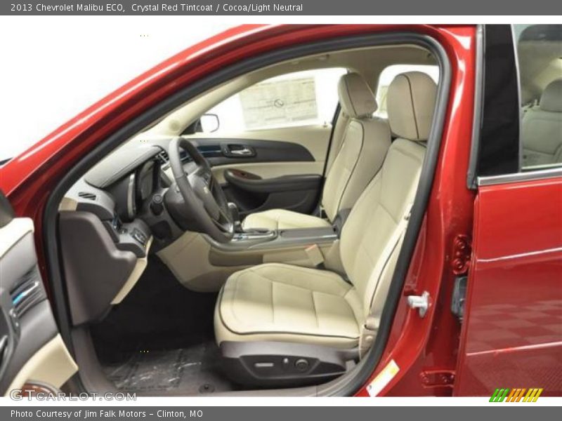 Crystal Red Tintcoat / Cocoa/Light Neutral 2013 Chevrolet Malibu ECO