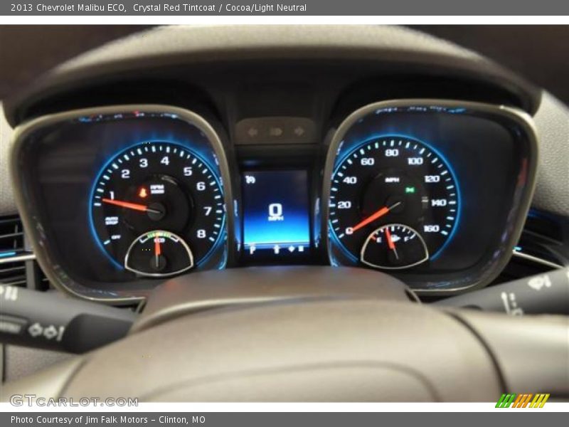 Crystal Red Tintcoat / Cocoa/Light Neutral 2013 Chevrolet Malibu ECO