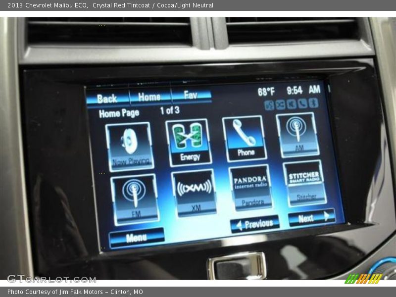 Crystal Red Tintcoat / Cocoa/Light Neutral 2013 Chevrolet Malibu ECO