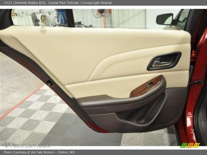 Crystal Red Tintcoat / Cocoa/Light Neutral 2013 Chevrolet Malibu ECO