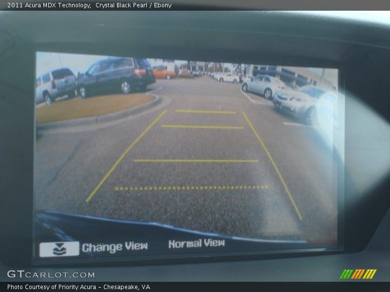 Crystal Black Pearl / Ebony 2011 Acura MDX Technology
