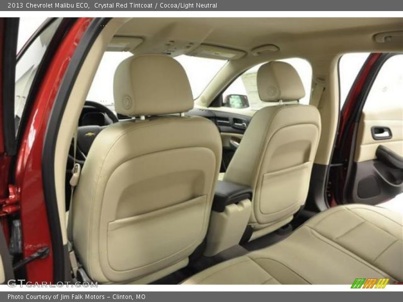 Crystal Red Tintcoat / Cocoa/Light Neutral 2013 Chevrolet Malibu ECO
