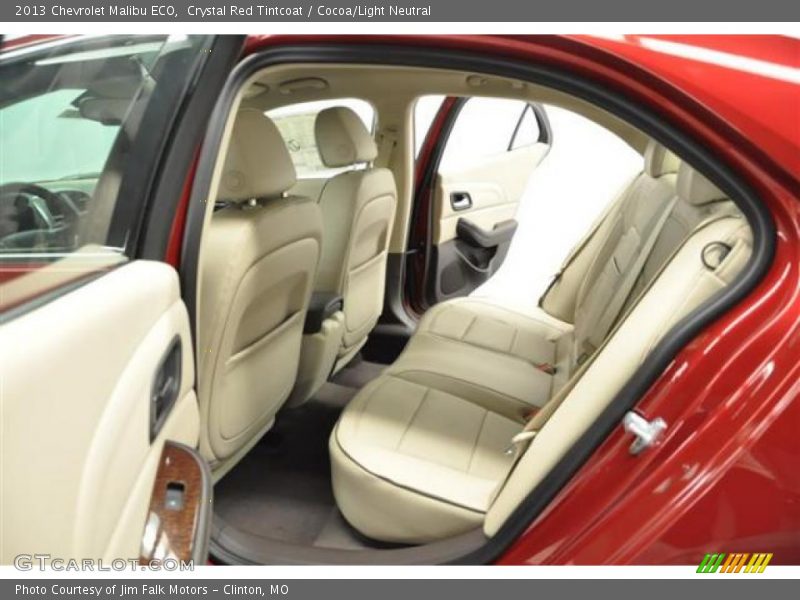 Crystal Red Tintcoat / Cocoa/Light Neutral 2013 Chevrolet Malibu ECO