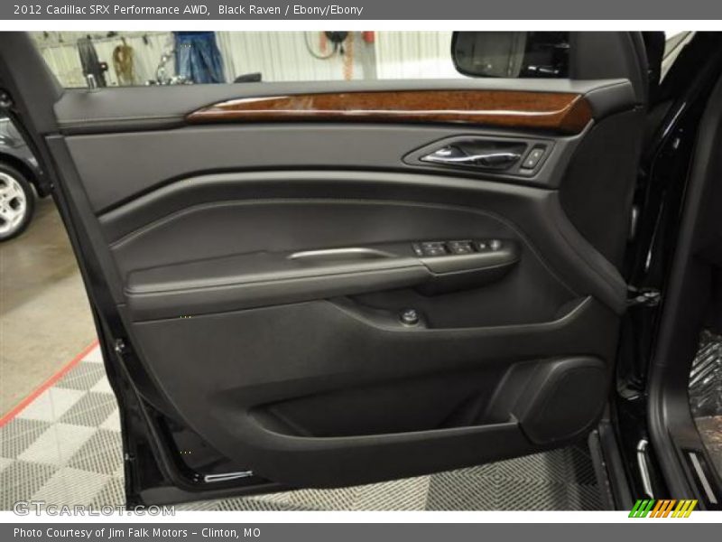 Black Raven / Ebony/Ebony 2012 Cadillac SRX Performance AWD