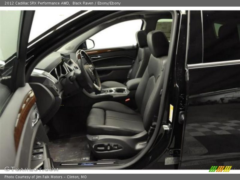 Black Raven / Ebony/Ebony 2012 Cadillac SRX Performance AWD