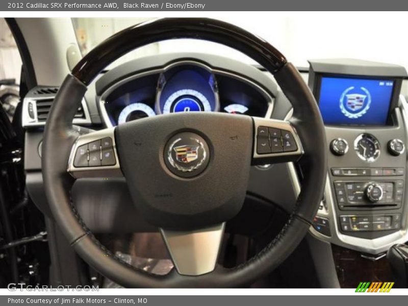 Black Raven / Ebony/Ebony 2012 Cadillac SRX Performance AWD