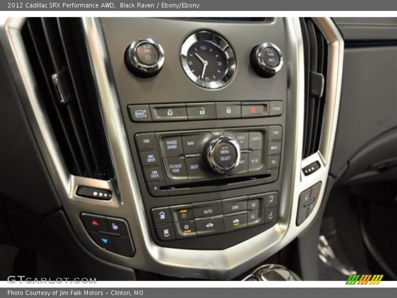 Black Raven / Ebony/Ebony 2012 Cadillac SRX Performance AWD