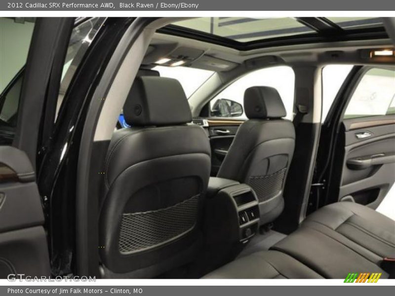 Black Raven / Ebony/Ebony 2012 Cadillac SRX Performance AWD