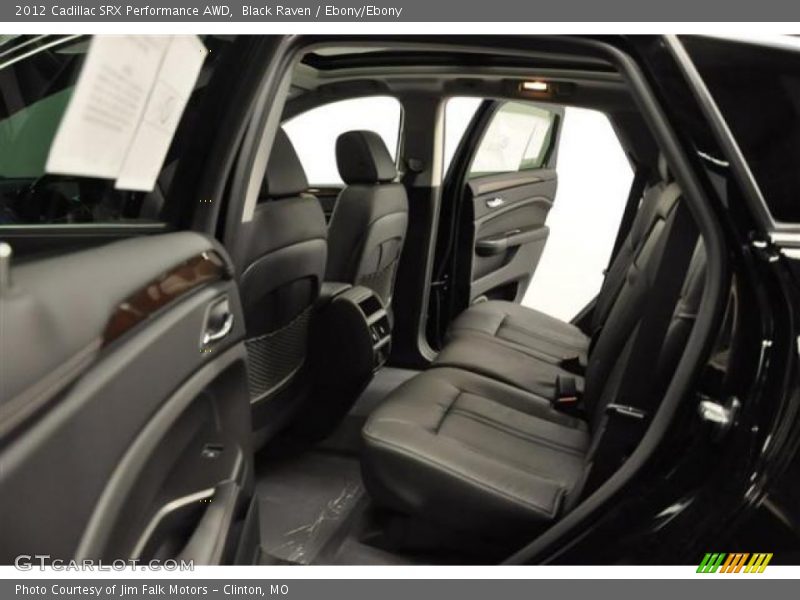 Black Raven / Ebony/Ebony 2012 Cadillac SRX Performance AWD