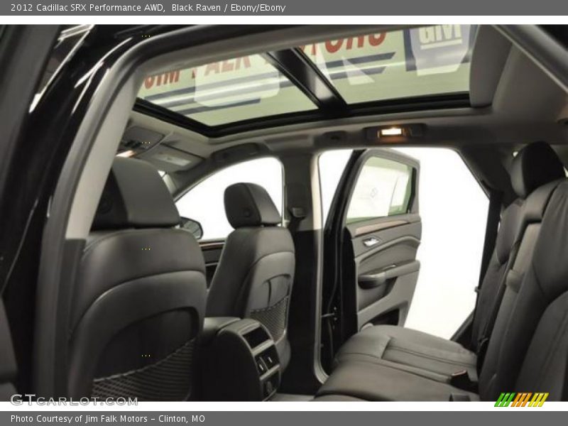 Black Raven / Ebony/Ebony 2012 Cadillac SRX Performance AWD