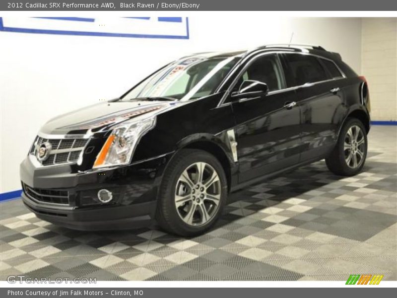 Black Raven / Ebony/Ebony 2012 Cadillac SRX Performance AWD