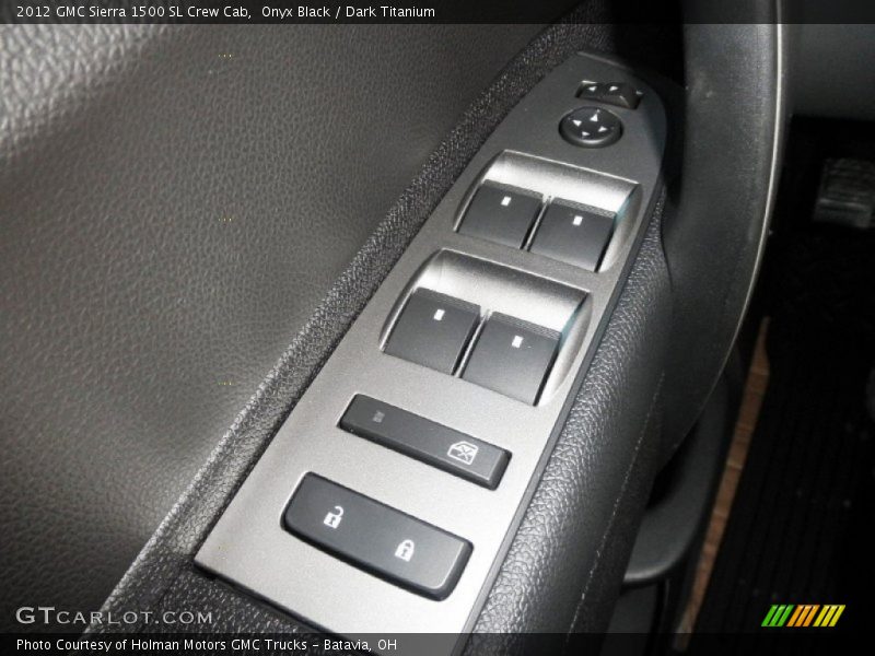 Onyx Black / Dark Titanium 2012 GMC Sierra 1500 SL Crew Cab