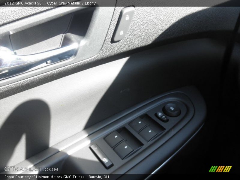 Cyber Gray Metallic / Ebony 2012 GMC Acadia SLT