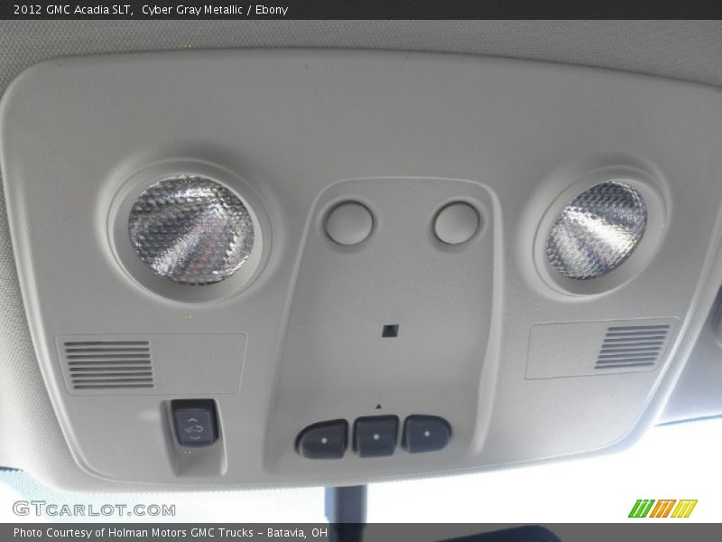 Cyber Gray Metallic / Ebony 2012 GMC Acadia SLT
