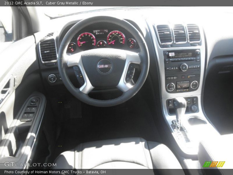 Cyber Gray Metallic / Ebony 2012 GMC Acadia SLT