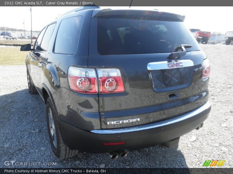 Cyber Gray Metallic / Ebony 2012 GMC Acadia SLT