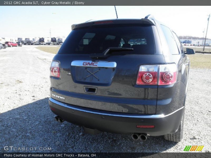 Cyber Gray Metallic / Ebony 2012 GMC Acadia SLT