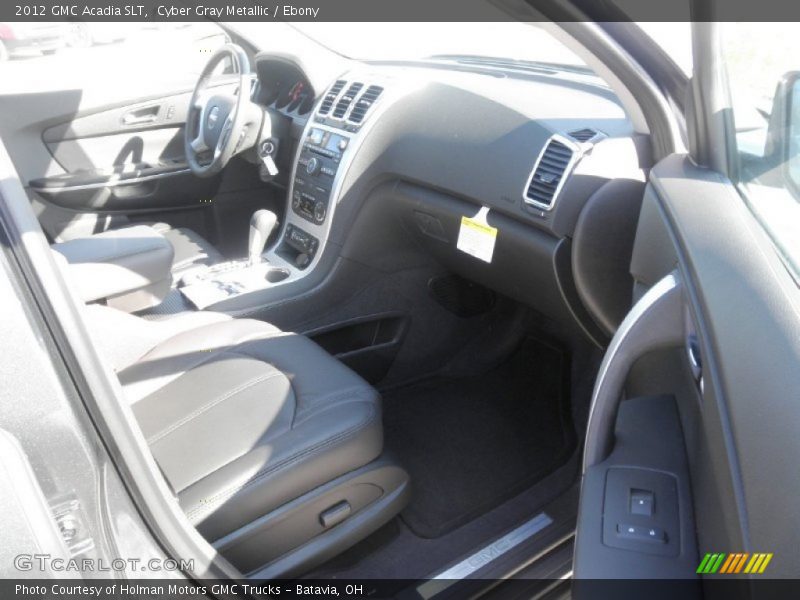 Cyber Gray Metallic / Ebony 2012 GMC Acadia SLT