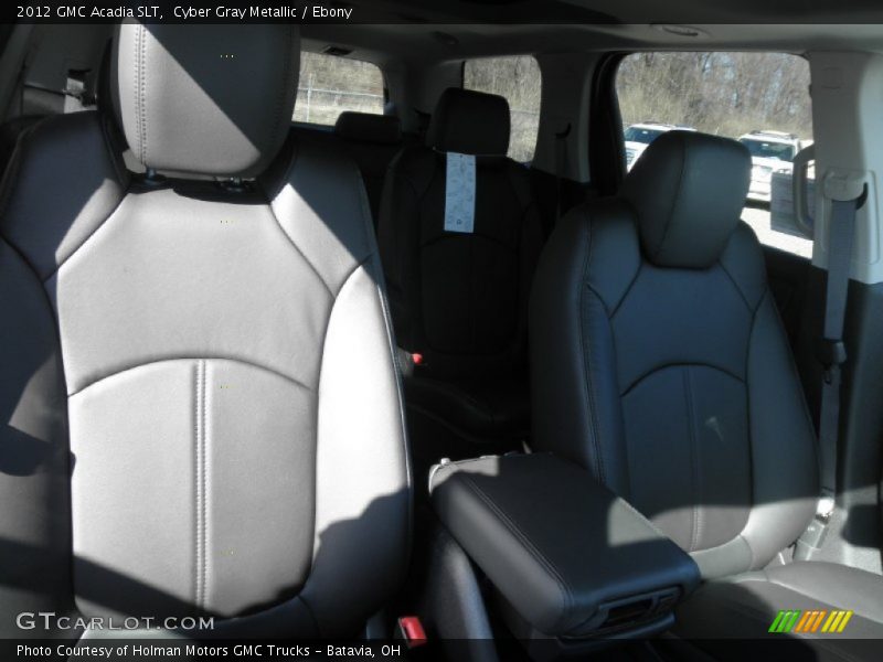 Cyber Gray Metallic / Ebony 2012 GMC Acadia SLT