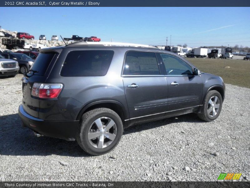 Cyber Gray Metallic / Ebony 2012 GMC Acadia SLT