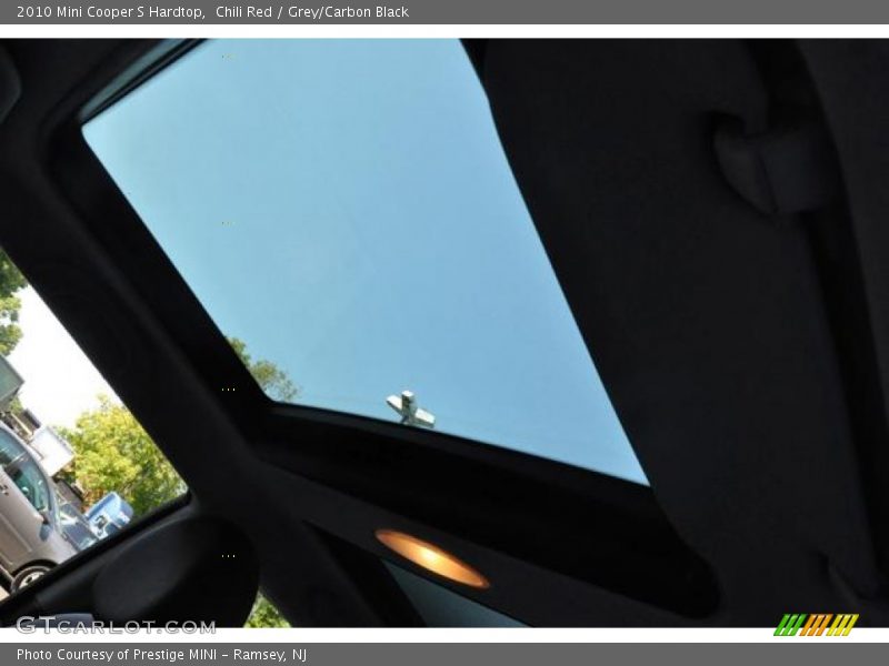 Chili Red / Grey/Carbon Black 2010 Mini Cooper S Hardtop