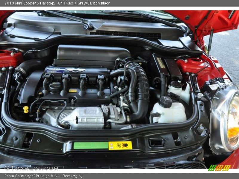 Chili Red / Grey/Carbon Black 2010 Mini Cooper S Hardtop