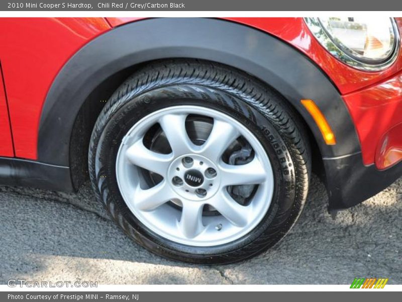 Chili Red / Grey/Carbon Black 2010 Mini Cooper S Hardtop