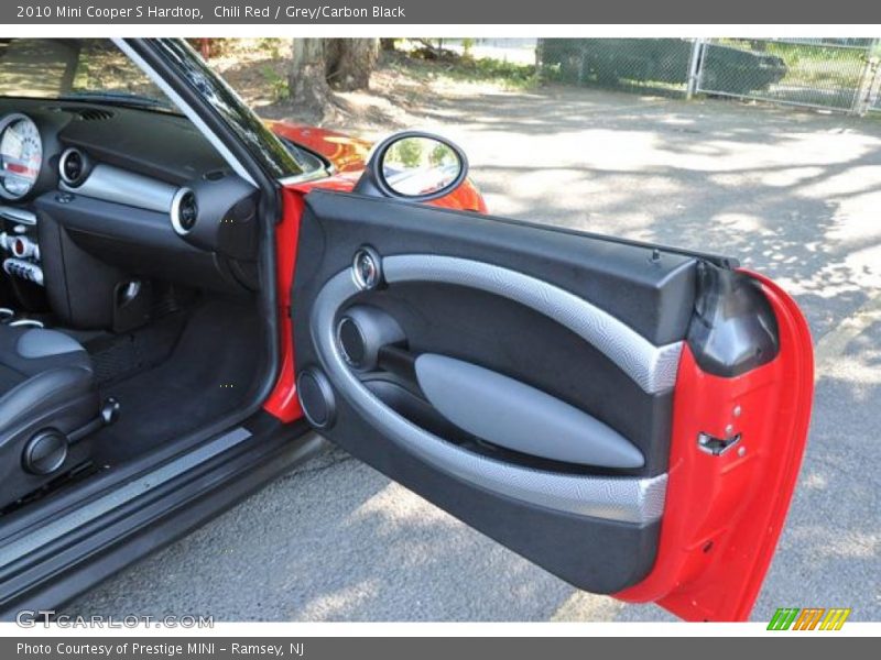 Chili Red / Grey/Carbon Black 2010 Mini Cooper S Hardtop