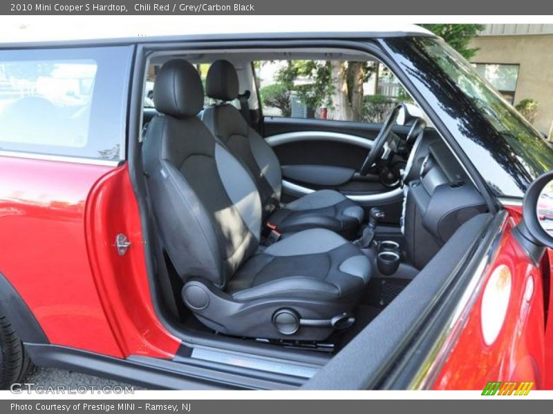 Chili Red / Grey/Carbon Black 2010 Mini Cooper S Hardtop