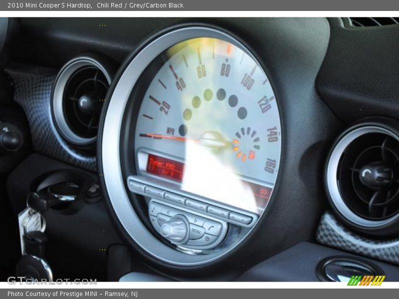 Chili Red / Grey/Carbon Black 2010 Mini Cooper S Hardtop