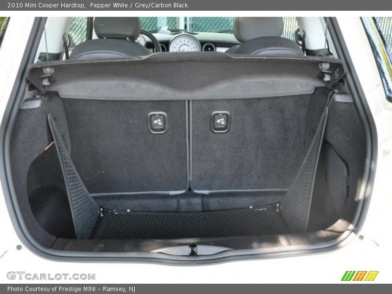 Pepper White / Grey/Carbon Black 2010 Mini Cooper Hardtop