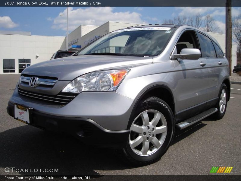 Whistler Silver Metallic / Gray 2007 Honda CR-V EX-L