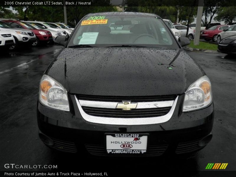Black / Neutral 2006 Chevrolet Cobalt LTZ Sedan