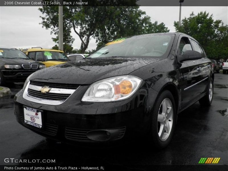 Black / Neutral 2006 Chevrolet Cobalt LTZ Sedan