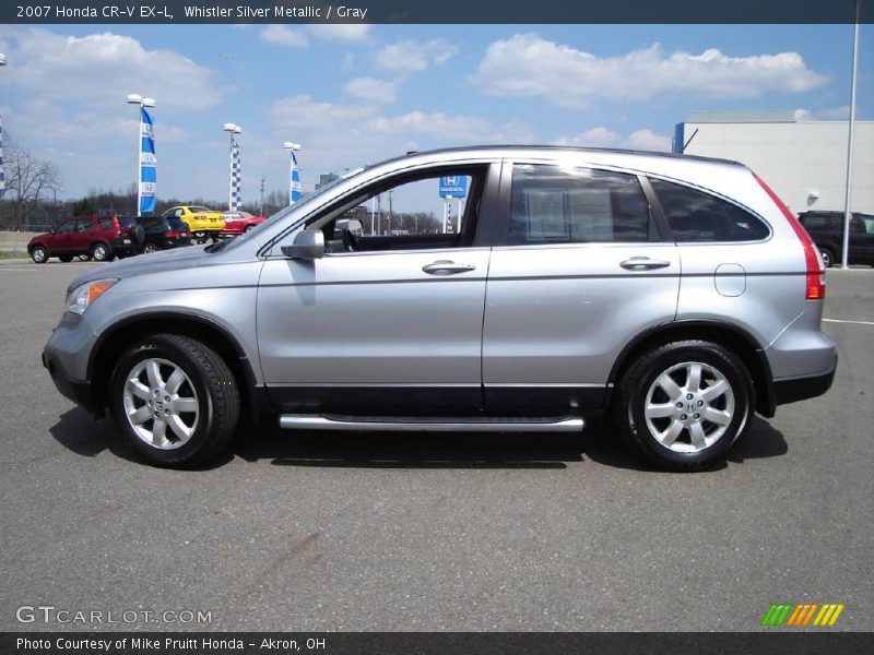 Whistler Silver Metallic / Gray 2007 Honda CR-V EX-L
