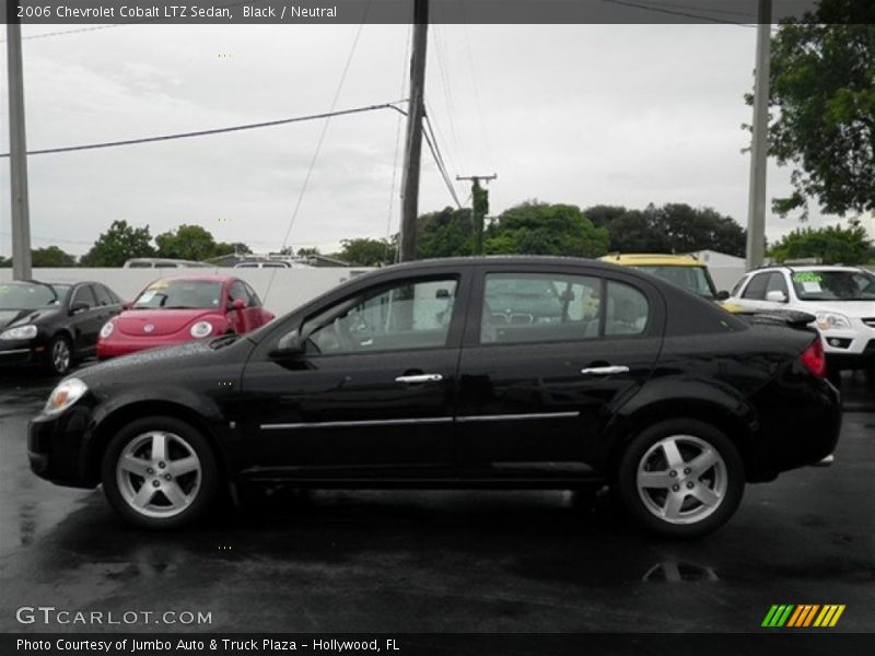 Black / Neutral 2006 Chevrolet Cobalt LTZ Sedan