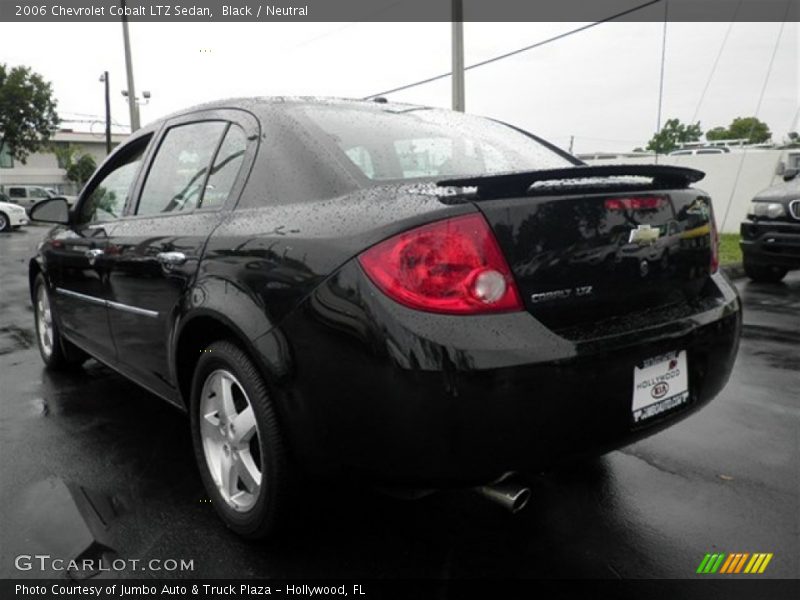 Black / Neutral 2006 Chevrolet Cobalt LTZ Sedan